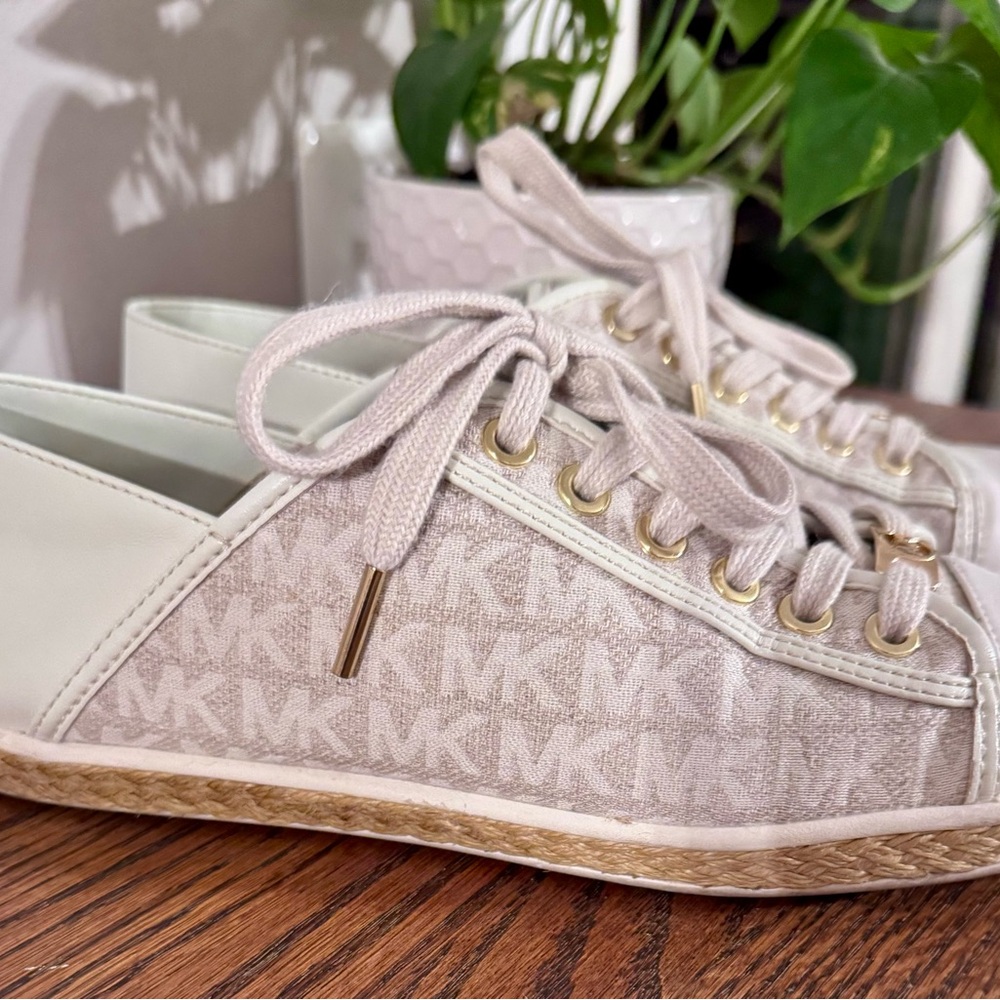 MICHAEL KORS Signature Jacquard Kristy Espadrille Sneakers